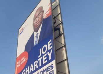Joe Ghartey orders team to pull down campaign billboards in Kumasi