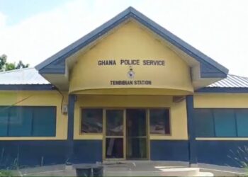 Suspected land guards set new Police Station ablaze at Tebibiano