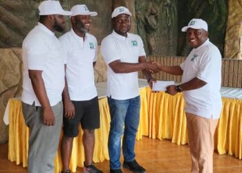 Old Student of St. Peter’s SHS donates GH¢10k to support renovation of Basketball Court