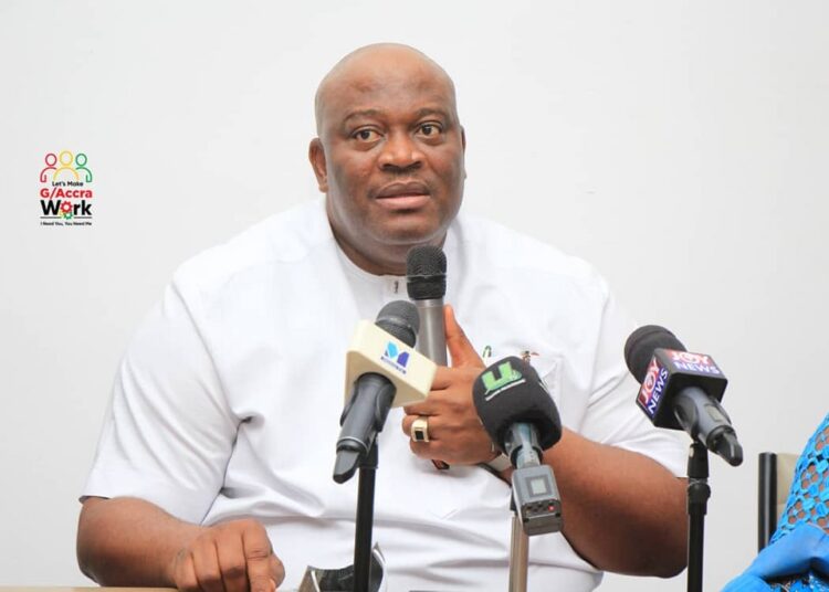 Accra Regional Minister gives roadside traders five-day Ultimatum