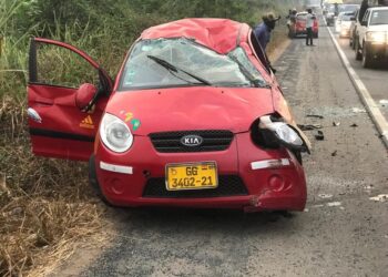 ATIWA EAST: 3 injured in accident on Anyinam-New Jejeti Highway