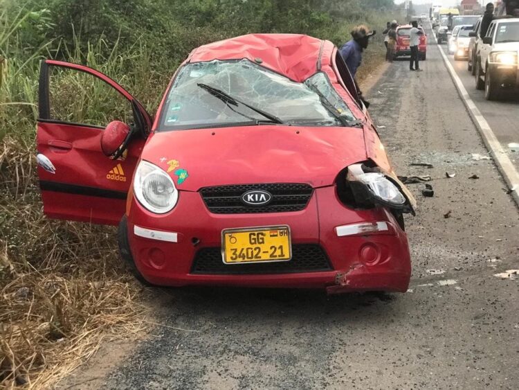 ATIWA EAST: 3 injured in accident on Anyinam-New Jejeti Highway