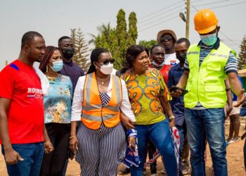 Ablekuma West MP inspects final works on Western Link Road project