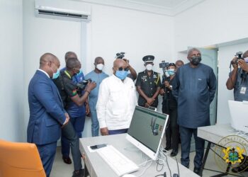 Akufo-Addo launches Gh¢6.1M Police Medical Fund; Commissions Projects at Police Hospital