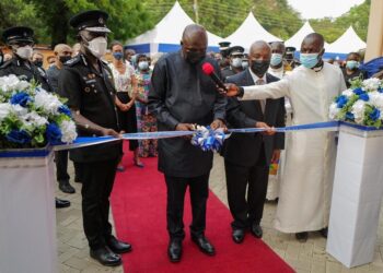Akufo-Addo launches Gh¢6.1M Police Medical Fund; Commissions Projects at Police Hospital
