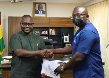 Asenso-Boakye receives Audit report on Gov’t Landed properties