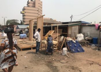 Ejected Traders at Circle stranded as Gov’t fails to reconstruct Pedestrian Shopping Mall