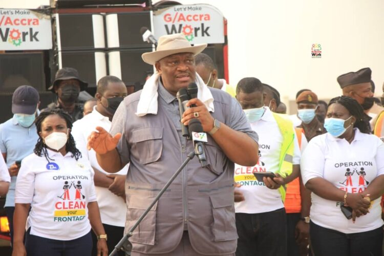“Operation Clean Your Frontage” takes off with a massive sensitisation drive