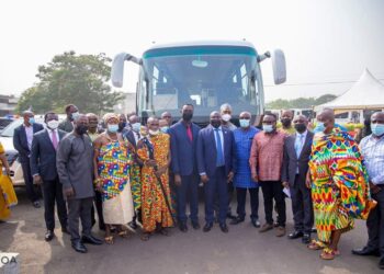 Veep Bawumia hands over 150 vehicles to selected Senior High Schools