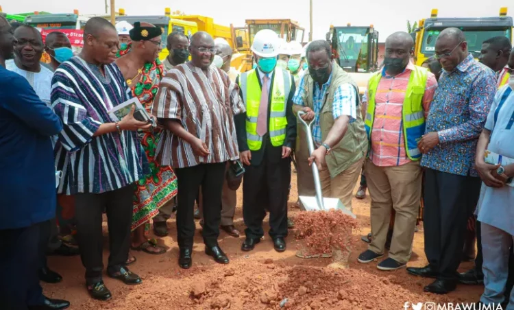 VP Bawumia cuts sod for construction of 100km Kumasi Inner City Roads