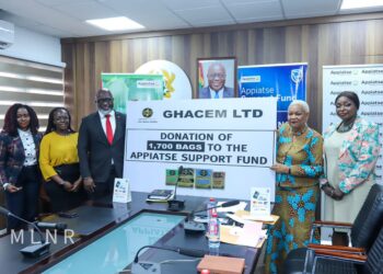 GHACEM and Sandvik donate to Apiate Support Fund