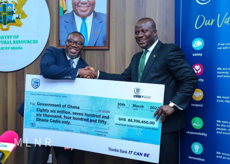 Lands Minister commends Gold Fields for consistency in dividends payment