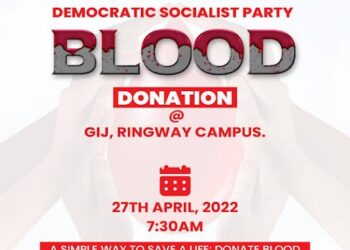 GIJ students hold blood donation exercise