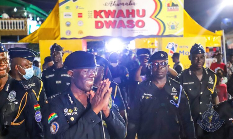 PHOTOS: IGP tours Kwahu during Easter festive period