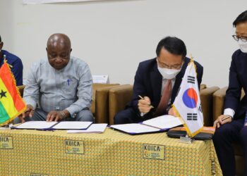 Korea Supports Ghana with Covid-19 Response items