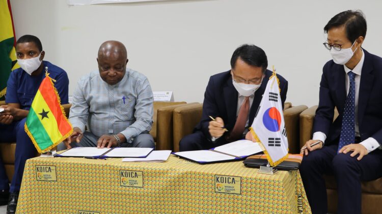 Korea Supports Ghana with Covid-19 Response items