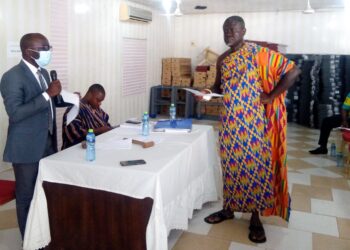 E/R: Kwahu East District Assembly Presiding Member re-elected for the third time