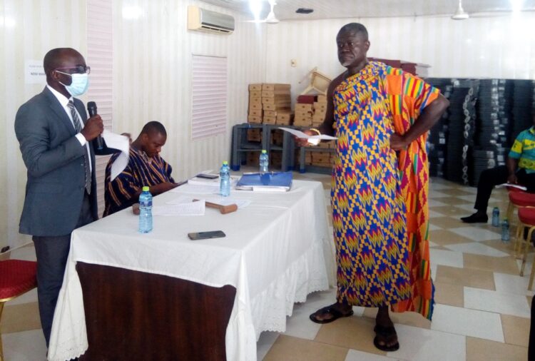 E/R: Kwahu East District Assembly Presiding Member re-elected for the third time