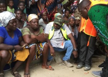 NADMO distributes relief items to tidal wave victims