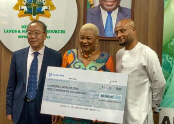 Cardinal Namdini Mining donates $50k to Apiate Support Fund
