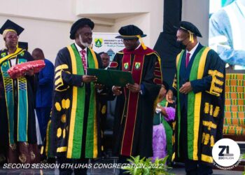 UHAS confers Doctor of Science on Dr. Agyapong