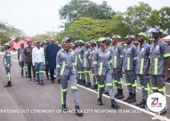 Accra City Response Team passes out