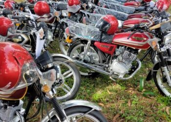 Shai-Osudoku MP donates 50 motorbikes to constituency