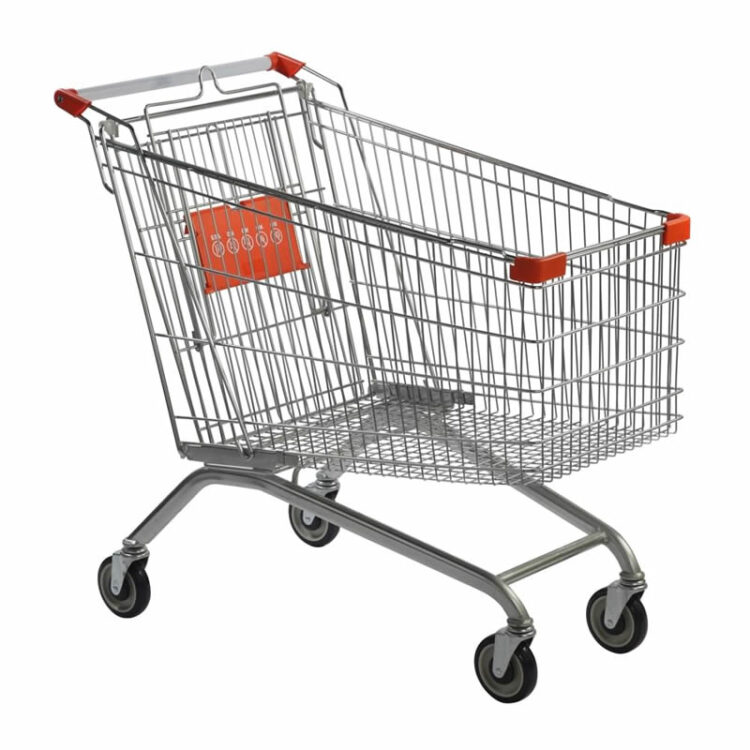 South Africa police hunt for shopping trolley rider