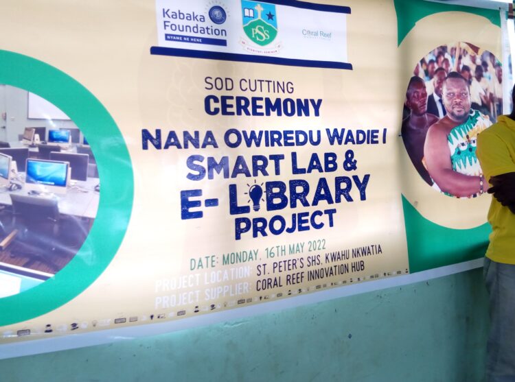 Kabaka Foundation to construct smart lab and E-library for St. Peter’s SHS