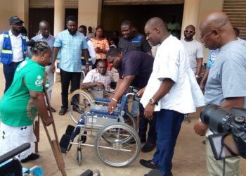 Kabaka Foundation donates wheelchairs to persons with disability in Nkwatia