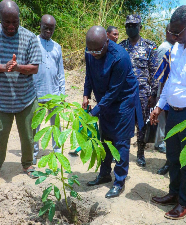Bawumia cuts sod for Anglican Church’s Rubber Plantation