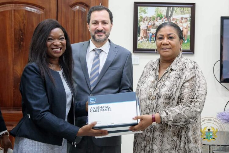 First lady hopeful Ghana will eliminate mother-to-child transmission of HIV Soon