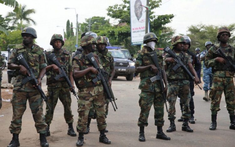 Ghana Armed Forces begins 2022 enlistment exercise