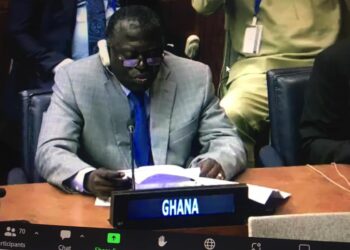 Deputy Lands Minister projects Green Ghana at UN Forum on Forests