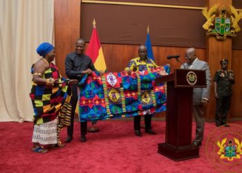 We’re grateful for completing Sunyani Airport Phase 1 – Bono Regional House of Chiefs to Akufo-Addo