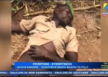 A/R: Afigya Kwabre South task force beats mason to pulp