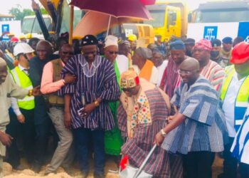 Bawumia cuts sod for construction of Tamale-Yendi and Yendi-Zabzugu-Tatale roads