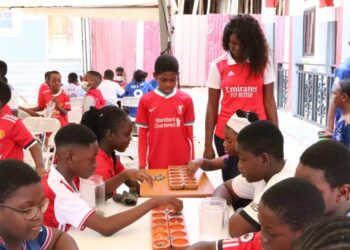 Cherryfield Montessori holds ‘Rep Your Jersey Day’