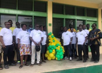 Old Students of Ebenezer SHS renovate six classrooms