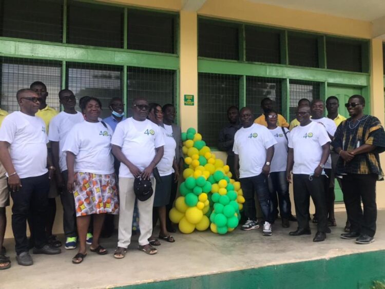Old Students of Ebenezer SHS renovate six classrooms