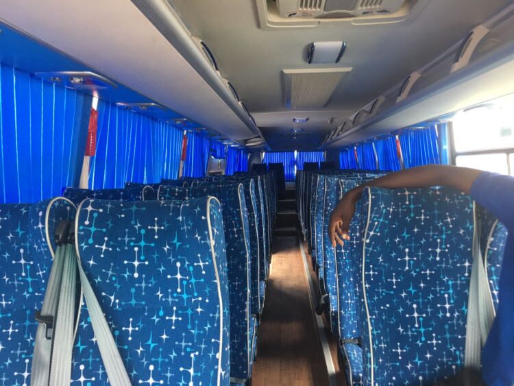 Techiman South MP hands over 65-seater bus to Techiman S.H.S