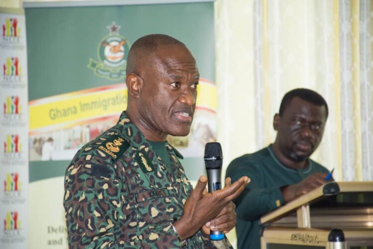 Immigration boss lauds NCCE for spearheading conversation on Constitutional Review