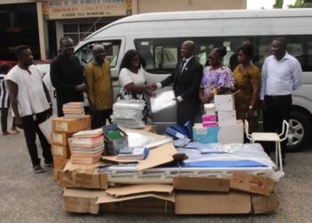 Nkawkaw MP donates medical equipment worth ¢120K to Abetifi Training College