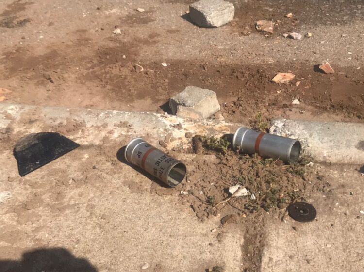 Police allegedly fire tear gas at Arise Ghana protestors