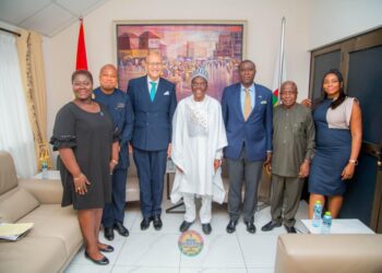 Mexican Ambassador, H.E. Enrique Escorza pays courtesy call on Speaker Bagbin