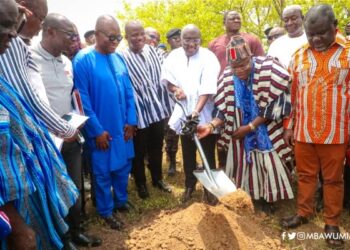 S/R: Bawumia cuts Sod for first Inland Marine Port