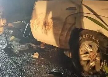 Bibiani-Anwhiaso-Bekwai MCE, Driver dead in gory accident