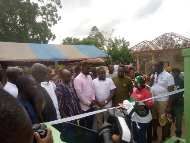 100 Boreholes commissioned in Ayensuano Constituency
