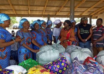 Catholic Women’s Council donates to Ketu South tidal waves victims