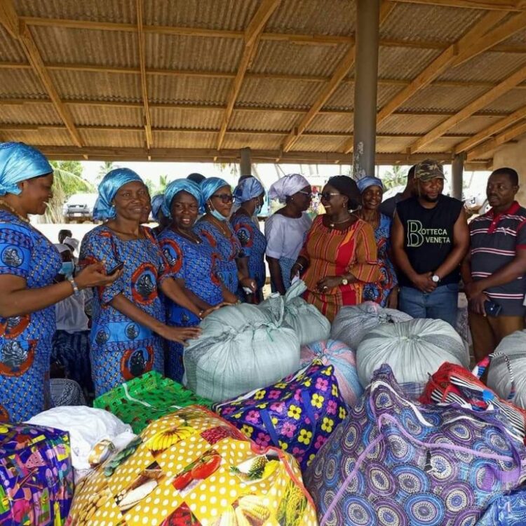 Catholic Women’s Council donates to Ketu South tidal waves victims